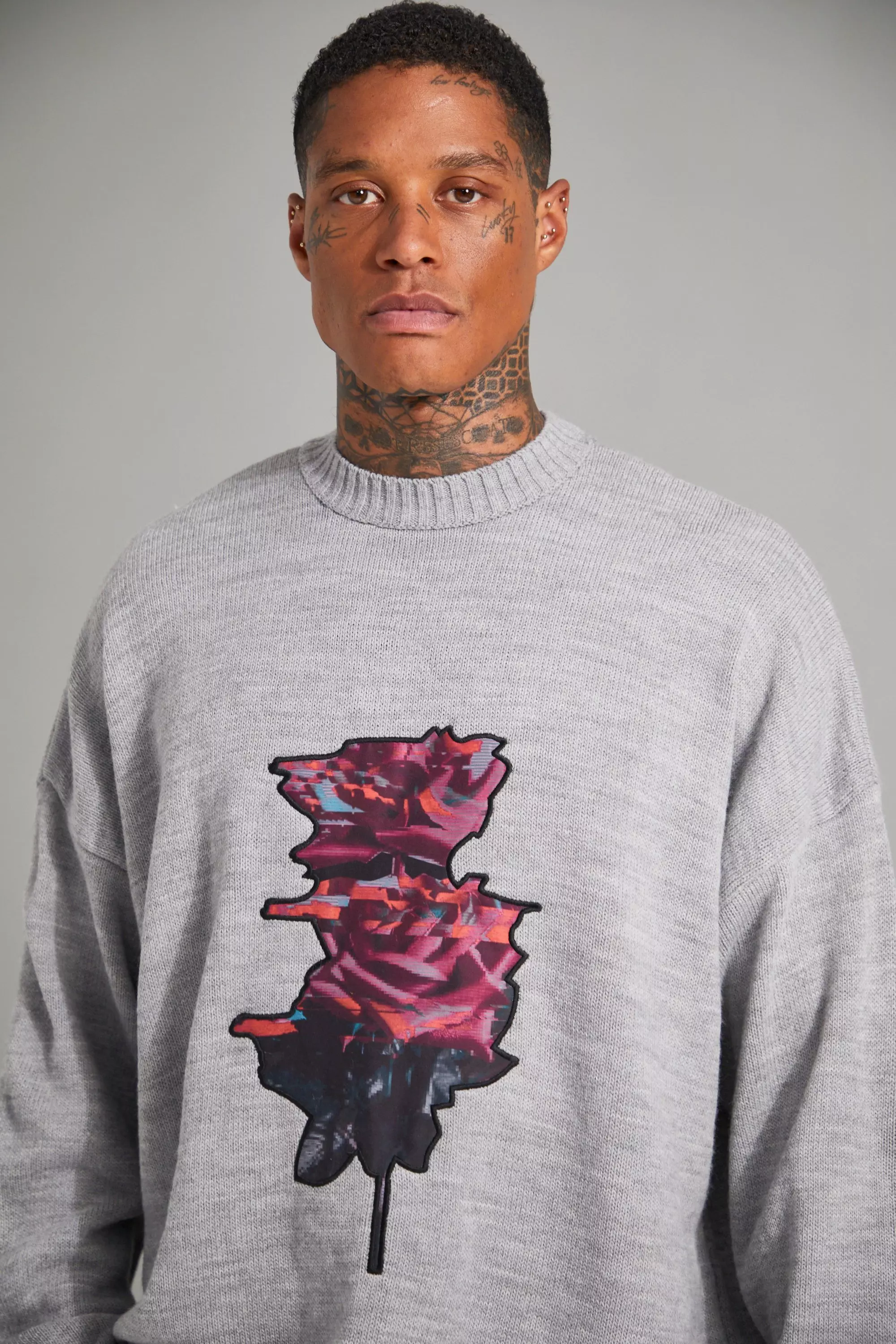 Black clearance rose jumper